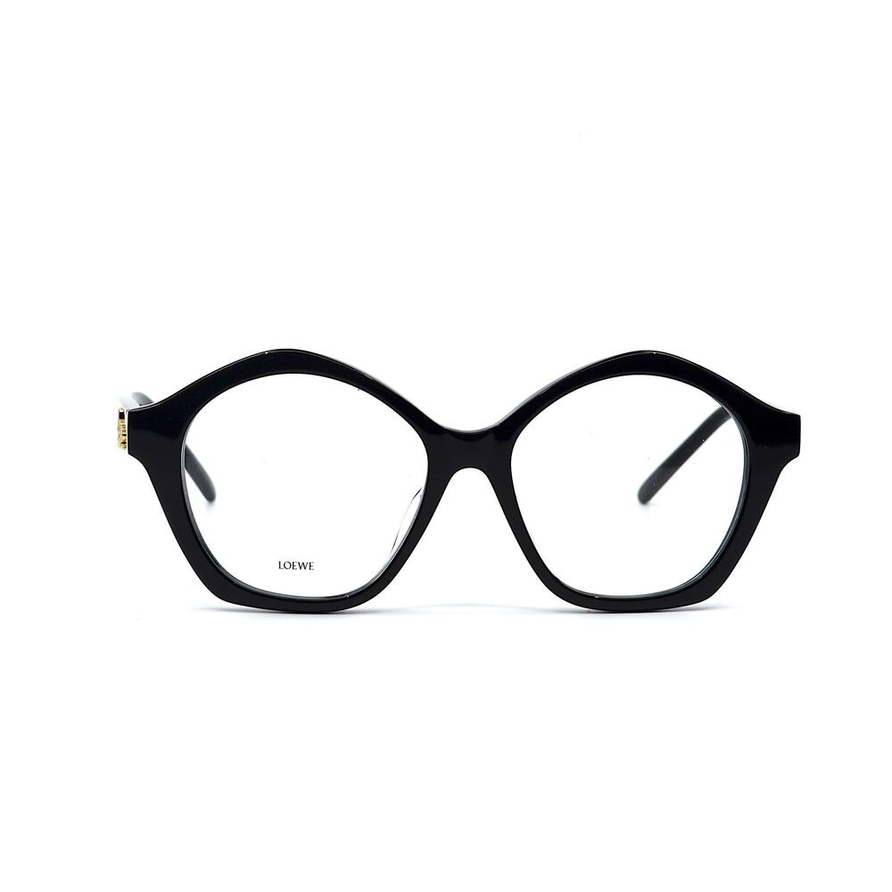 NEW LOEWE LW50053U 001 SHINY BLACK WOMEN'S EYEGLASSES FRAME - Picture 3 of 12